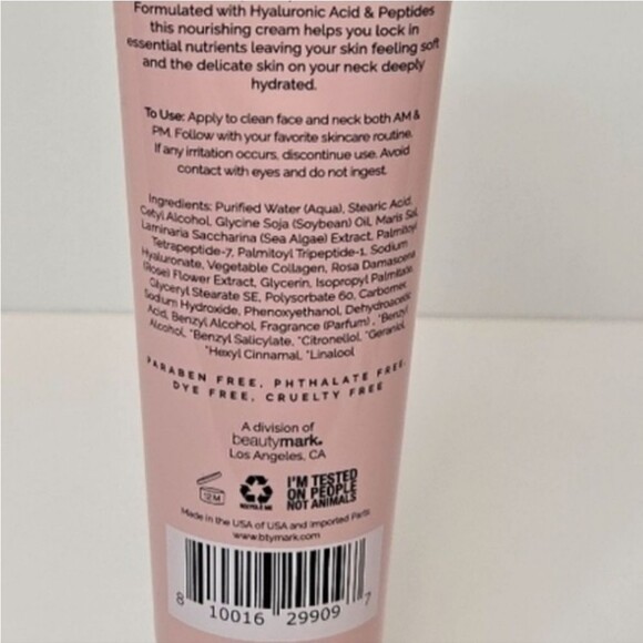 🎁Lacuna Daily Hydration Face & Neck Moisturizer –5 fl oz |Hyaluronic Acid + Pep - Picture 3 of 5